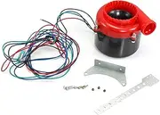 Universal Car Fake Dump Electronic Turbo Blow Off Hooter Valve Analog Sound BOV Electronic Relief Valve Red