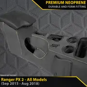 Ford Ranger PX II AUTO Premium Neoprene Console Organiser (Available)
