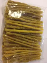 BULK 100 CHICKEN Dog Puppy reward treat chew teething Natural Rawhide Sticks
