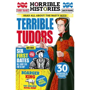 Terrible Tudors (newspaper edition)(Horrible Histories)/Terry Deary【三民網路書店】