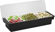 LeoLeoii Seasoning Containers Containers,Kitchen Organization Container Seasoning Rack, Seasoning Box Sugar Cruet Serving Box Pots with Multi Compartments