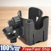 Useful 2-in-1 Golf Cart Cup Holder with Phone Holder for Stroller Bike Golf Cart