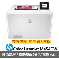 在飛比找momo購物網優惠-【HP 惠普】Color LaserJet Pro M454