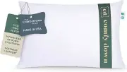 ComfyDown 50/50 Down Feather Blend ComfyDream Bed Pillow for Sleeping