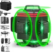 16 Lines Laser Level 4x360° Self Leveling Green Laser Leve 4D Green Cross Line