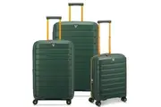 Roncato B Flying 3 Piece Lightweight EXP Spinner Luggage Set - Green