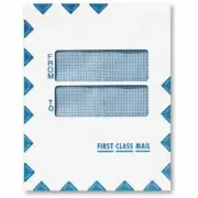 Double Window First Class Mail Envelope 9 1/2 x 12 - 100 Envelopes