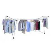 Clothes Drying Rack, Gullwing Laundry Rack Adjustable and Foldable for Easy S...