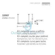 Metal Spot 32007 EOS Kit Comp.curva Soff.cromo