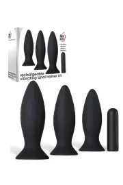 Adam and Eve 4 Piece Anal Training Kit plus Bullet Vibrator