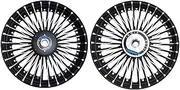 AEspares 30 Spoke Alloy Wheel Rim Set 19x1.85" & 18x2.5" Compatible With Royal Enfield Classic 350