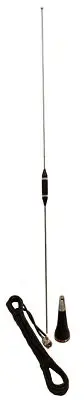 Antenna Specialists Aspa1657 406-420Mhz 5Db 3/8" Roof Mt W/Spg, Cbl