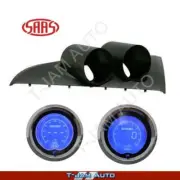 Gauge Pod for Ford Falcon BA BF + Oil Temp + Tacho LCD Gauges