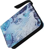 UPKOCH Game Card Album PU Card Binder Organizer with Pages Unicorn Design