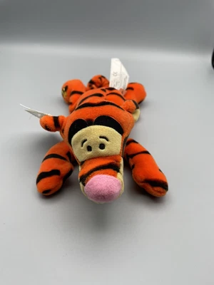 NEW Disney Store Tigger Bean Bag Plush Marked Embroidered With Bees Retired