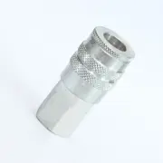 1pc 1/2" NPT Female, 1/2" Body Manual Quick Disconnect Coupler MettleAir 4FF4