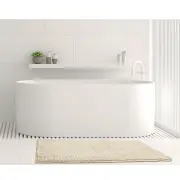Toggle Microfiber Bath Mat Medium Stone