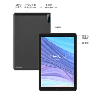 【Super Pad】天堂領域 Plus 10.1吋 4G Lte 十核心平板電腦(8G/64G) (3.4折)