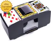 Automatic Card Shuffler Battery Operated Card Dealer Machine Electric Casino