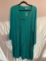 Plus Sized 3x Simply by Chloe Dao embellished dress NWT