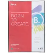 Born Recycled Fixed Display Book A2 20 Pocket