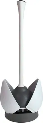 Clorox Toilet Plunger with Hideaway Caddy – Toilet Plunger for Bathroom, Bathroo