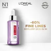 L'Oréal Paris Revitalift 1.5% Hyaluronic Acid Face Serum, 15 ml free shipping