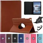 Fr Samsung Galaxy Tab A9 A8 A7 S10 S9 S8 S7 FE Rotating Leather Stand Case Cover