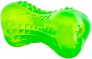 Yumz Fetch Treat Dispenser Chew Dog Toy Lime Medium
