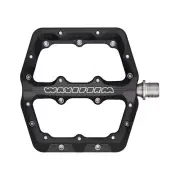 Wolf Tooth Waveform Aluminum Mountain Bike Pedals Black Large