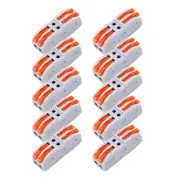 SPL2 2 in 2 out 32A 600V Wire To Wire Joint Terminal Compact Splicing Connector