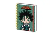 My Hero Academia Chibi A5 Notebook (Green) (One Size)