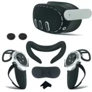 6in1 Complete VRAccessory For Meta Quest3 Headset Controller Grip Silicone Cover