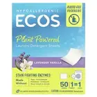 ECOS®, Plant Powered Laundry Detergent Sheets, Lavender Vanilla, 50 Sheets