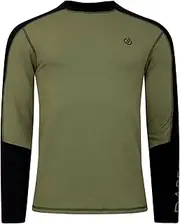 [Dare2b] Men's Exchange III Thermal Baselayer Set Base Layer, Olivine Green/Black, M