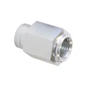 Aeroflow Fuel Pressure Gauge Adapter for Holden Commodore LS1 LS2 Engines Silver