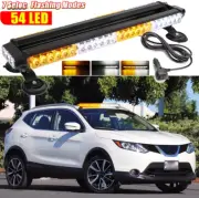 54 LED Strobe Light Bar Rooftop Double Side Emergency Warning For Nissan Rogue