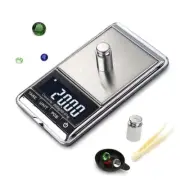 Portable Jewelry Scale for Calibration Weight 500g x 0.1g Digital Weight