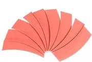 Healeved 36pcs Wig Film Wig Supply Double Side Tape Adhesive Hair Extension Tapes Lace Wigs Tape Adhesive Wig Tapes Wig Tape Supply Double-Sided Tape Lace Front Wig Tape Hold Wig Tape Red
