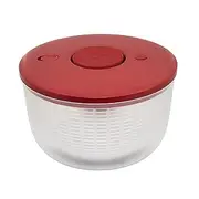 [KitchenAid] Universal Salad Spinner with Pump Mechanism and Large Bowl, 7.43 Quart, Empire Red