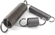 Dual Hook Tension Spring,5Pcs Extension Spring 1.5mm/1.8mm Thickness 30-70mm Tension Spring with Hooks 1.5X10X30mm (Color : 1.5x15x50mm)