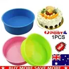 4/6/8 inch Silicone Round Cake Pan Non-stick Baking Mould Bakeware Baking Tray
