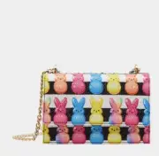 Betsey Johnson Peeps Sparkler Bunny Crossbody New Sealed