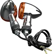 Motorbike For SU&ZUKI For B&oulevard M109R VRZ1800 2006-2015 12V Front &Rear Turn Signal Light Motorcycle Amber Indicators Light Running Lamp Blinkers Turning Indicators(1 Pair Rear)