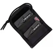 ESEE AH1 Arrowhead Wallet Includes Two Arrowheads Tri-Fold Case Cord Lanyard