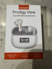 New/Sealed/Aiwa Prodigy View True Wireless Earphones Earbuds