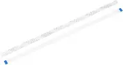 uxcell FFC FPC Flat Flexible Cable, 28 Pin 0.5mm Pitch 400mm Long (A Type) for LCD 3D Printer Camera DVD TV Laptop Audio Pack of 10