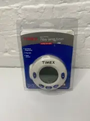 TIMEX ELECTRONIC 7 DAY PROGRAMMABLE LAMP TIMER DIGITAL TE111 TX12694TA NEW