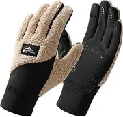 [ノーブランド品] Touchscreen Winter Gloves for Women, Windproof Warm Gloves,Warm Touch Screen Gloves for Cold Weather - Waterproof Windproof Snowski Gloves for Cycling, Biking, Running