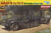 DML6711 1:35 Dragon Sd.Kfz.10/4 fur 2cm Flak 30 1040 Production with Ammo
